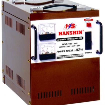 Máy ổn áp HANSHIN 1 pha - Công Ty TNHH TM Và DV Thiết Bị Điện Hà Khôi